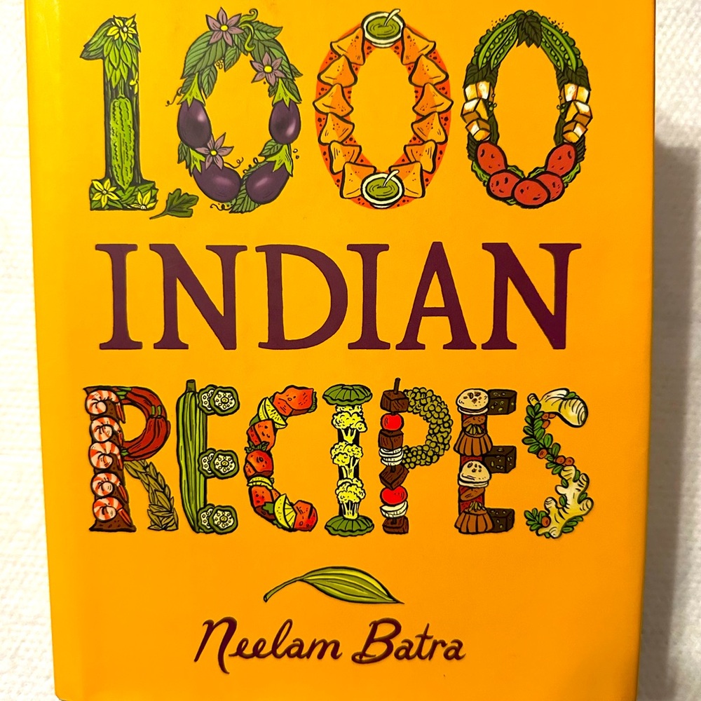 1000 Indian Recipes. Hardback recipe book.  By Neelam Batra. 690 pages. Cook